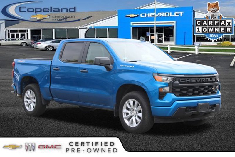 Certified 2022 Chevrolet Silverado 1500 Custom image 1