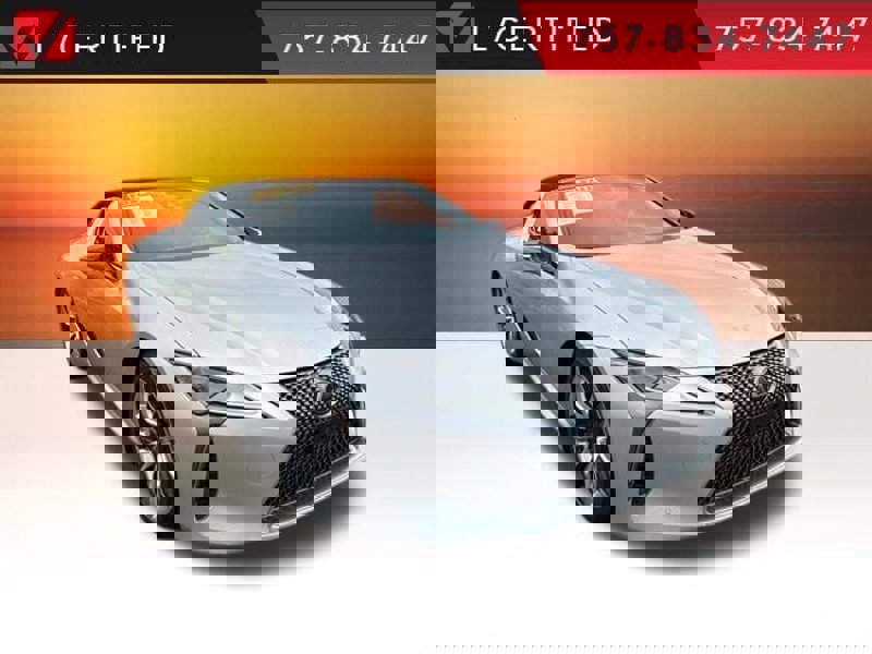 Certified 2021 Lexus LC 500 Convertible w/ Touring Package image 1