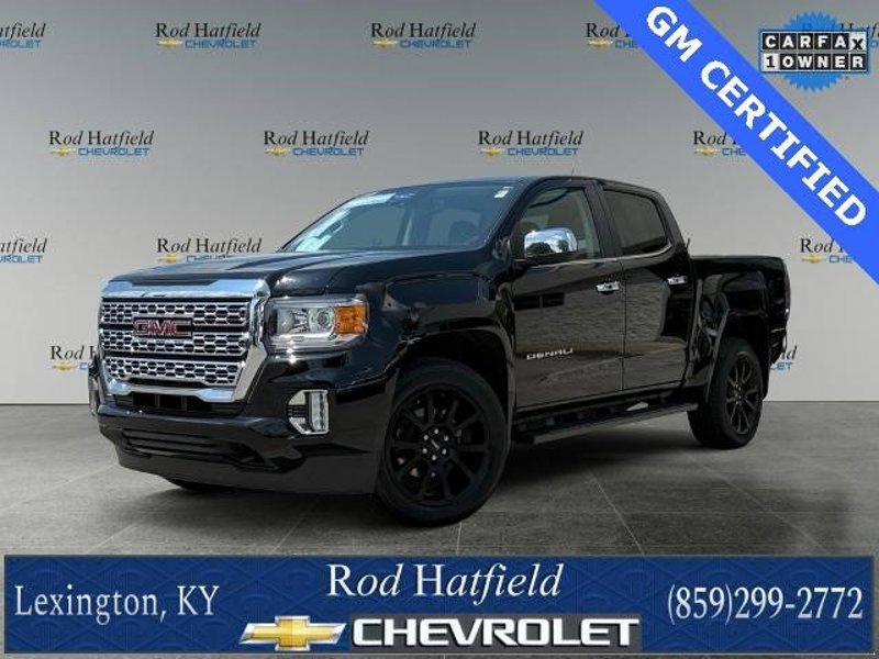 Certified 2022 GMC Canyon Denali w/ Denali Black Edition Package image 1