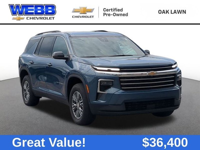 Certified 2025 Chevrolet Traverse LT image 1