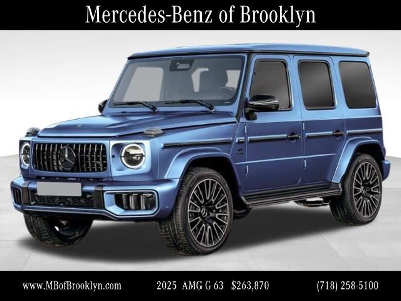 New 2025 Mercedes-Benz G 63 AMG 4MATIC image 1
