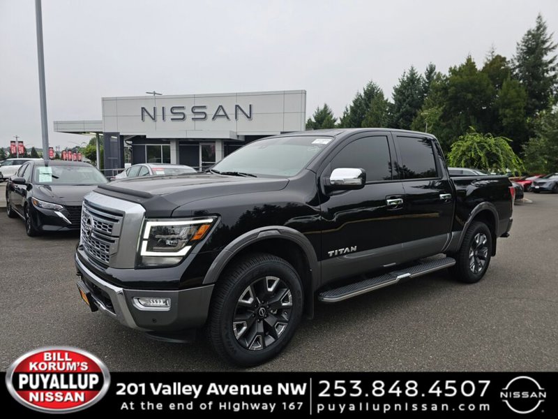 Certified 2024 Nissan Titan Platinum Reserve w/ Moonroof Package image 1