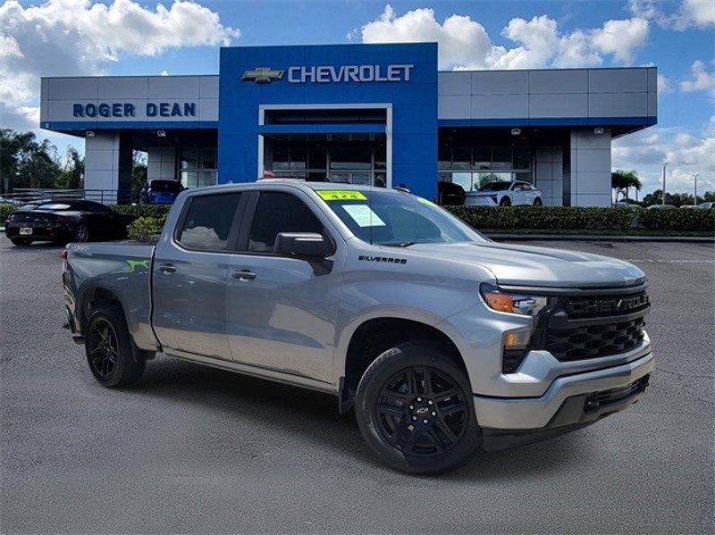 Certified 2023 Chevrolet Silverado 1500 Custom w/ Rally Edition image 1
