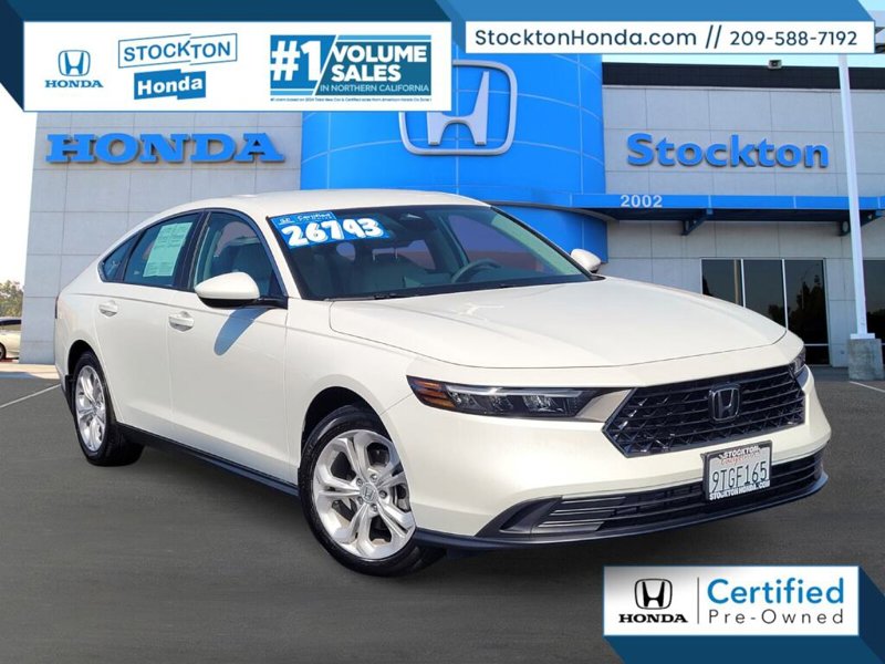 Certified 2025 Honda Accord LX image 1