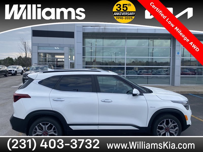 Certified 2023 Kia Seltos SX w/ SX Sunroof Package image 1