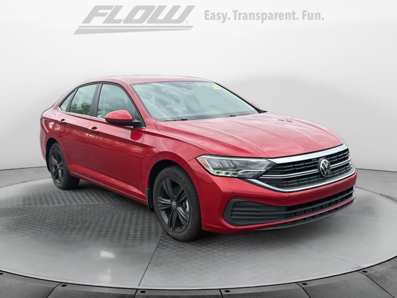 Certified 2024 Volkswagen Jetta SE w/ Black Wheel Package image 1