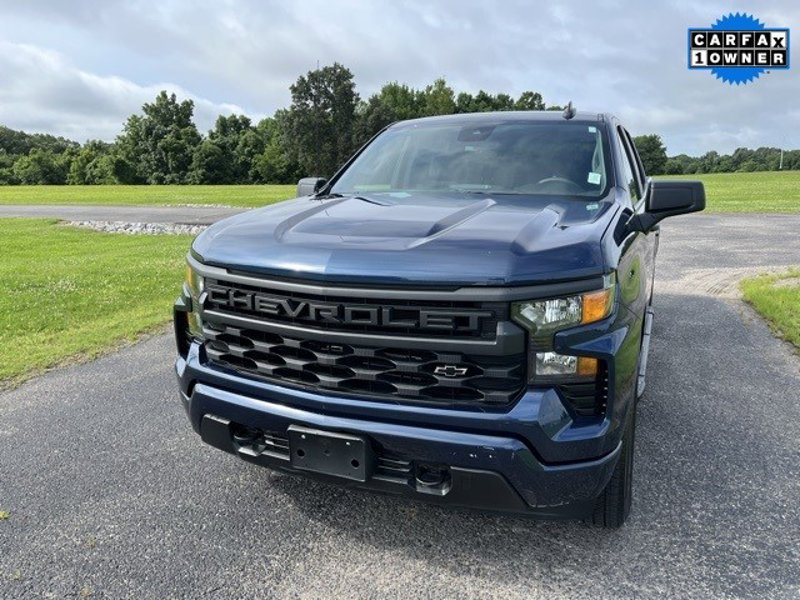 Certified 2022 Chevrolet Silverado 1500 Custom w/ LPO, Dark Essentials Package image 1