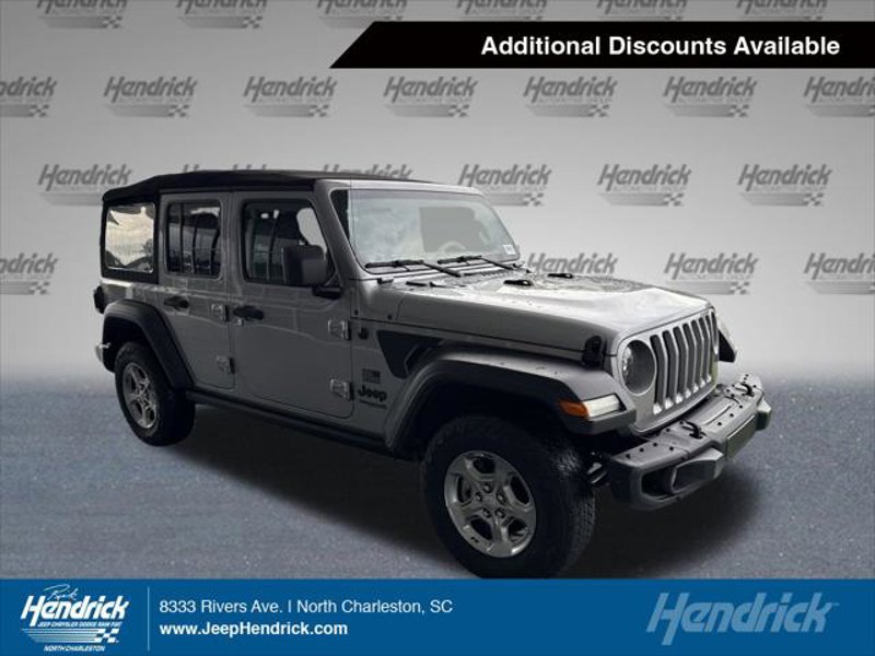 Certified 2021 Jeep Wrangler Unlimited Sport image 1