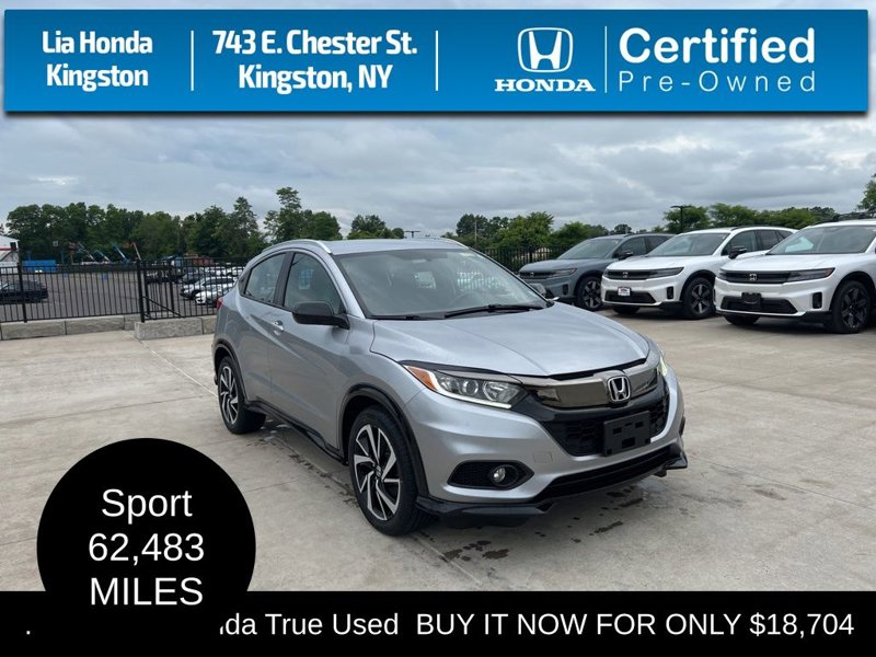 Certified 2019 Honda HR-V Sport image 1