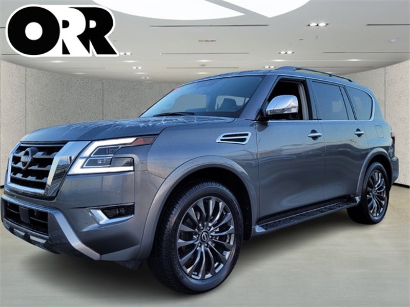 Certified 2024 Nissan Armada Platinum w/ Cargo Package image 1