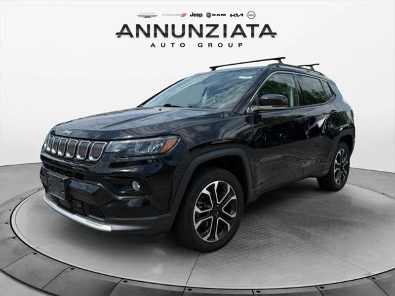 Certified 2022 Jeep Compass Limited w/ Sun and Sound Group image 1