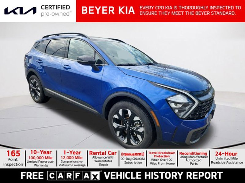 Certified 2023 Kia Sportage X-Line w/ X-Line Premium Package image 1