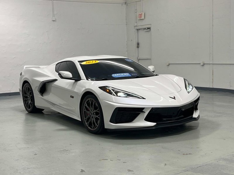Certified 2023 Chevrolet Corvette Stingray Premium Cpe w/ Z51 Performance Package image 1