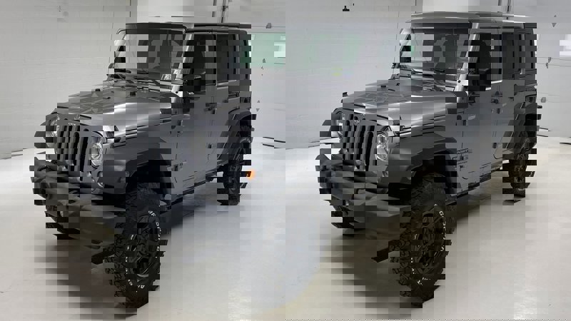 Certified 2017 Jeep Wrangler Unlimited Sport w/ Connectivity Group image 1