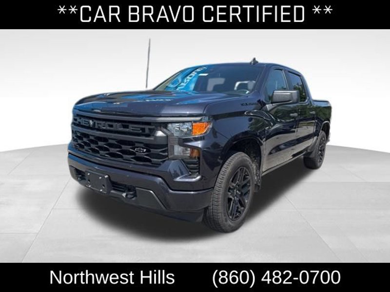 Certified 2022 Chevrolet Silverado 1500 Custom w/ LPO, Dark Essentials Package image 1