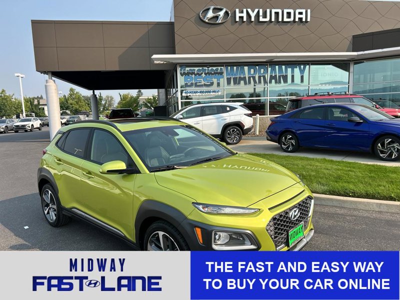 Certified 2020 Hyundai Kona Ultimate w/ Cargo Package image 1