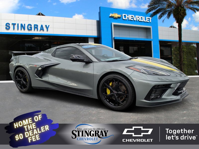 Certified 2022 Chevrolet Corvette Stingray Premium Conv image 1