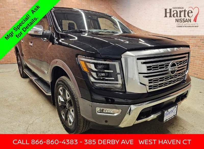 Certified 2023 Nissan Titan Platinum Reserve w/ Moonroof Package image 1