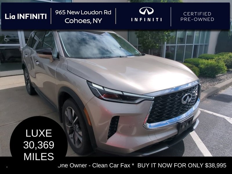 Certified 2022 INFINITI QX60 Luxe image 1