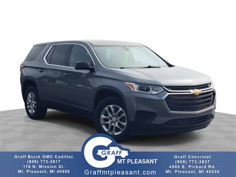 Certified 2021 Chevrolet Traverse LS image 1