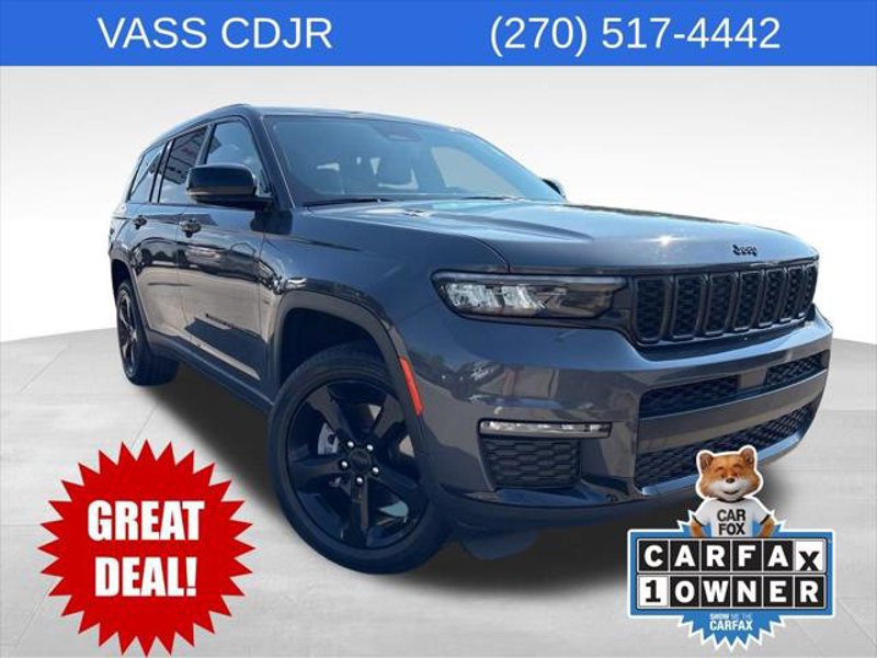 Certified 2024 Jeep Grand Cherokee L Limited w/ Black Appearance Package image 1
