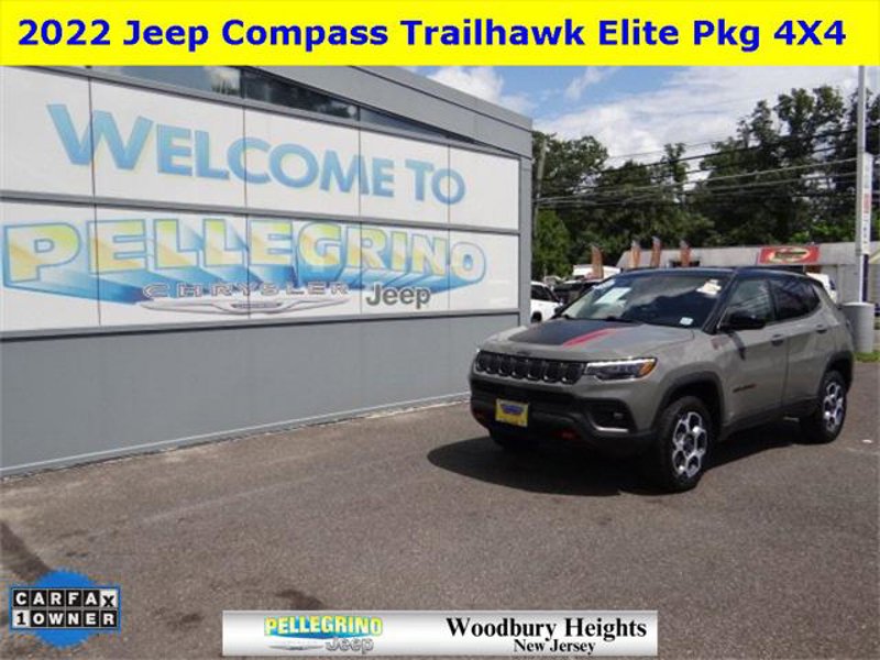 Certified 2022 Jeep Compass Trailhawk w/ Trailhawk Elite Group image 1