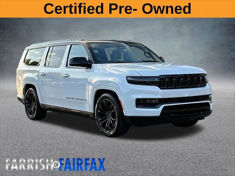 Certified 2024 Jeep Grand Wagoneer L Series II w/ Quick Order Packagew 28T image 1