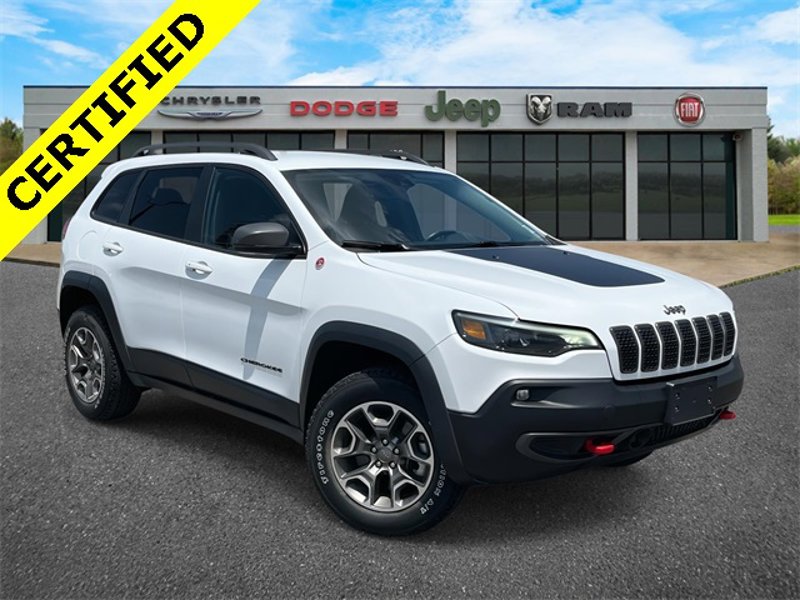 Certified 2021 Jeep Cherokee Trailhawk w/ Trailer Tow Group image 1