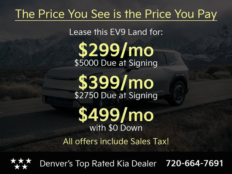 New 2026 Kia EV9 Land image 1