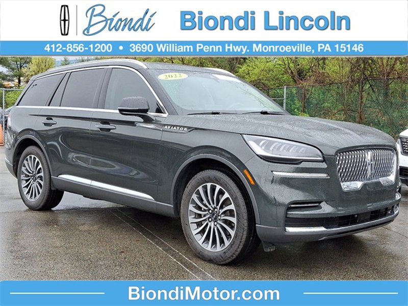 Certified 2022 Lincoln Aviator Reserve w/ Elements Package Plus image 1