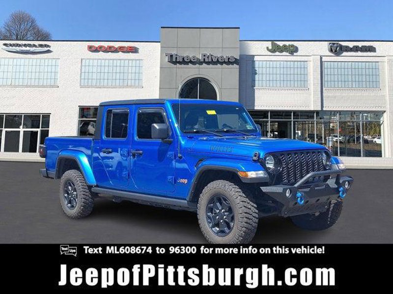 Certified 2021 Jeep Gladiator Willys image 1