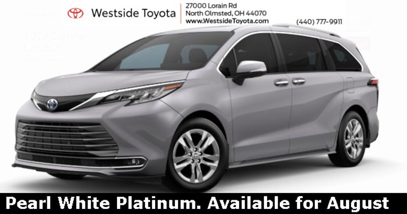 New 2025 Toyota Sienna Platinum image 1