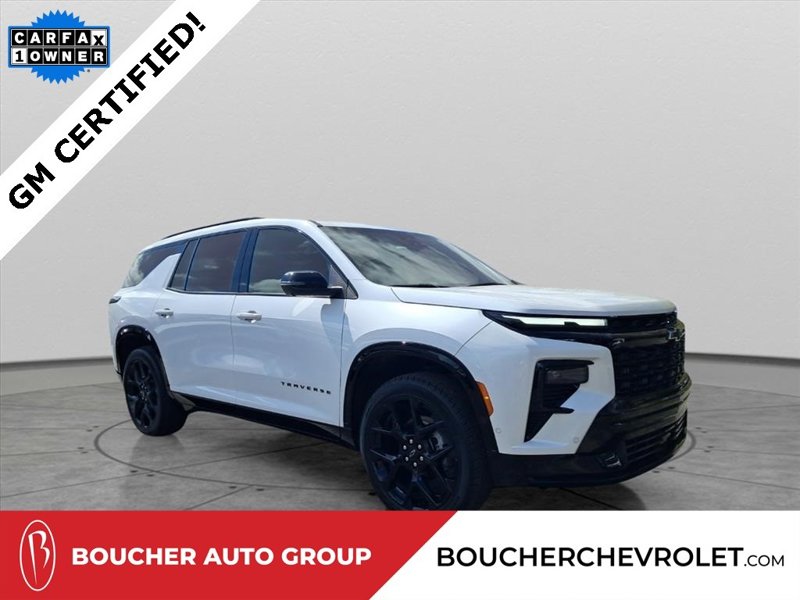 Certified 2024 Chevrolet Traverse RS w/ LPO, Floor Liner Package image 1