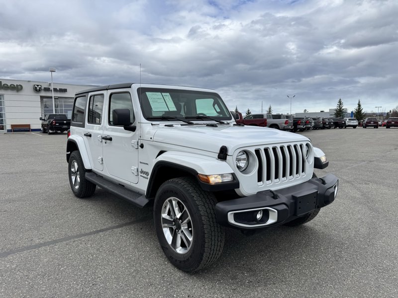 Certified 2022 Jeep Wrangler Unlimited Sahara w/ Cold Weather Group image 1