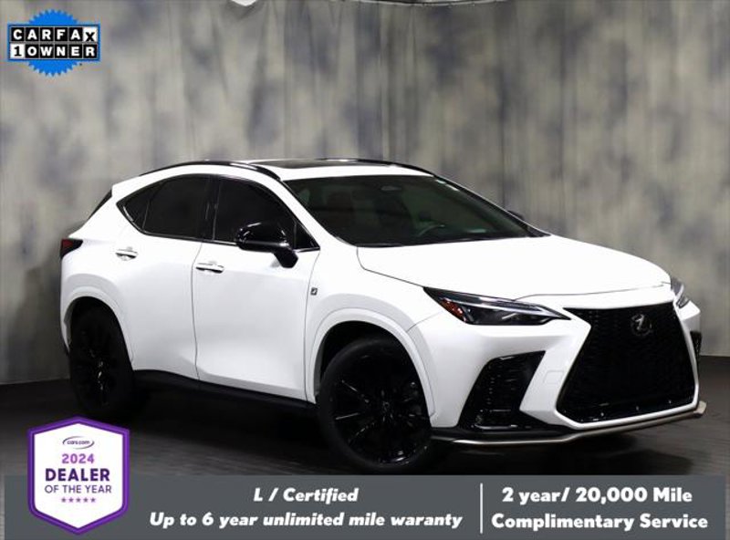 Certified 2024 Lexus NX 350 F Sport image 1