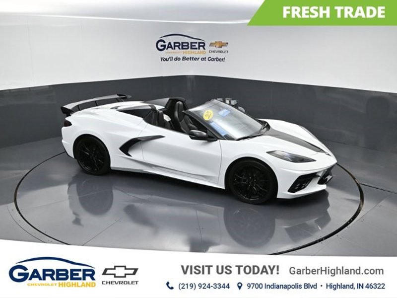 Certified 2025 Chevrolet Corvette Stingray Preferred Conv w/ 2LT image 1
