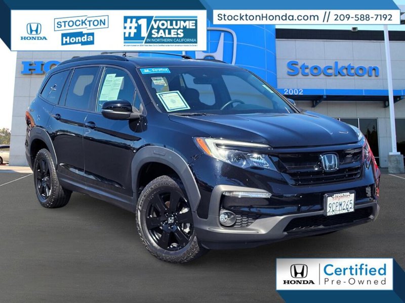 Certified 2022 Honda Pilot TrailSport image 1