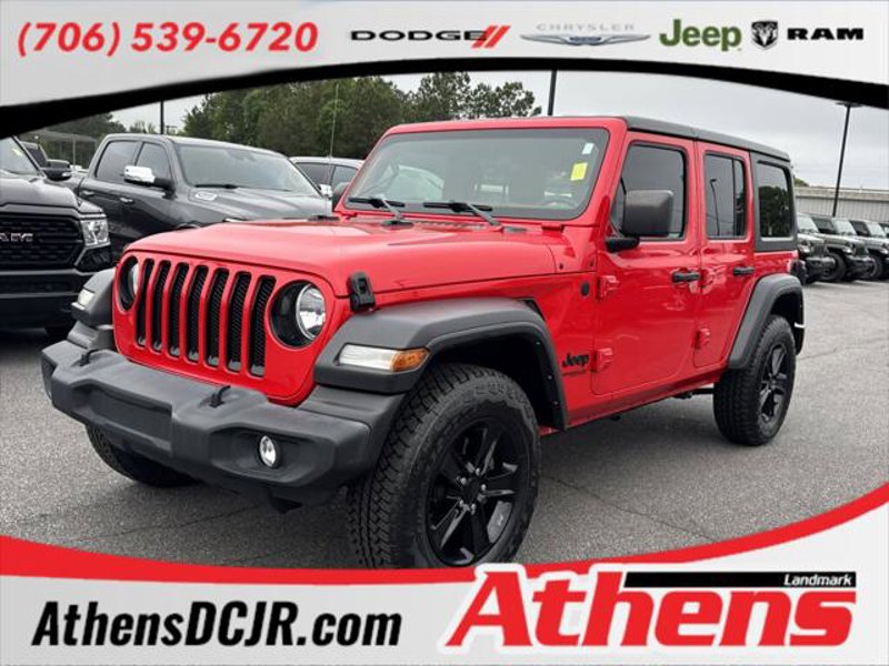 Certified 2021 Jeep Wrangler Unlimited Sport image 1