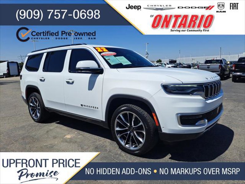Certified 2022 Jeep Wagoneer Series III w/ Premium Group I image 1
