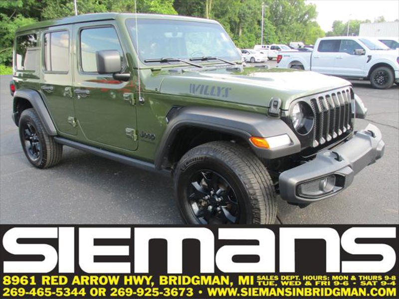 Certified 2021 Jeep Wrangler Unlimited Sport image 1