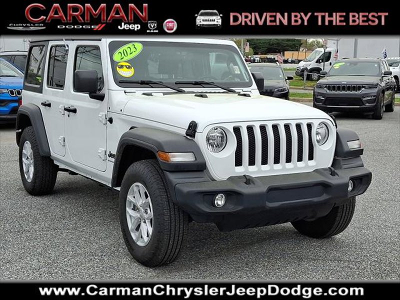 Certified 2023 Jeep Wrangler Unlimited Sport image 1