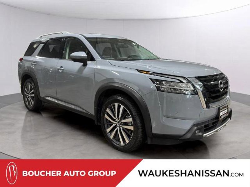 Certified 2022 Nissan Pathfinder Platinum w/ Cargo Package image 1