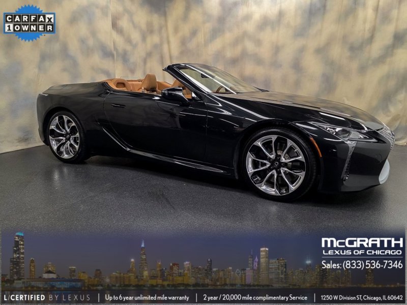 Certified 2021 Lexus LC 500 Convertible image 1