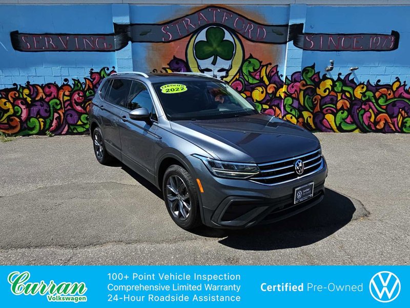 Certified 2022 Volkswagen Tiguan SE w/ Panoramic Sunroof Package image 1