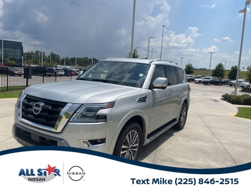 Certified 2024 Nissan Armada SL w/ Captain's Chairs Package image 1