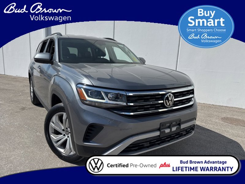 Certified 2022 Volkswagen Atlas SE image 1