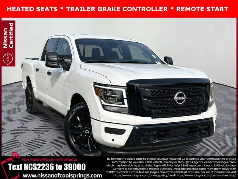 Certified 2024 Nissan Titan SV w/ SV Convenience Package image 1