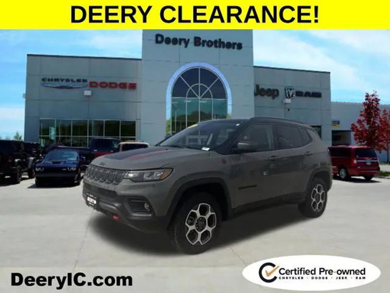 Certified 2022 Jeep Compass Trailhawk w/ Sun and Sound Group image 1