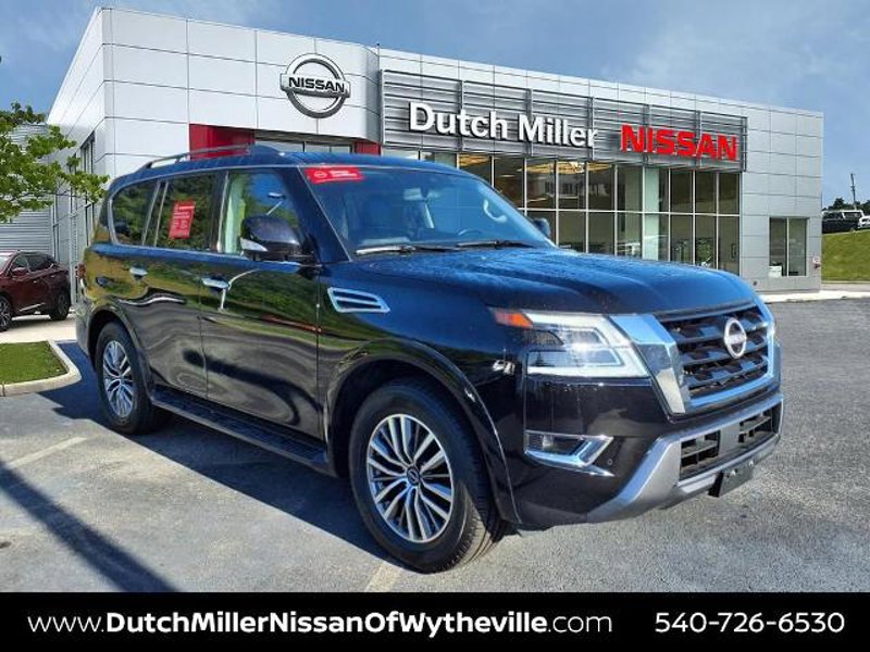 Certified 2023 Nissan Armada SL w/ Captain's Chairs Package image 1