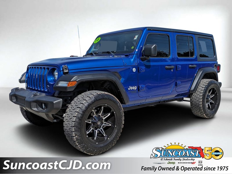 Certified 2019 Jeep Wrangler Unlimited Sport S image 1